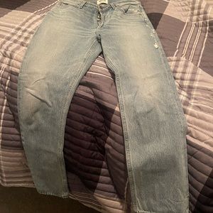 Agolde Straight Leg High Rise Jeans Size 26
